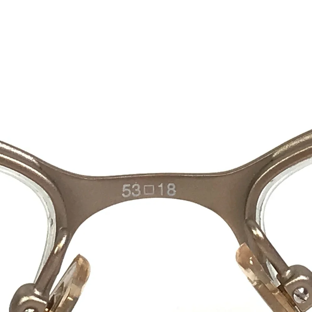 Alexander McQueen Eyeglasses Frames AMQ4183 WCX Matte Gold Brown Wood 53-18-135